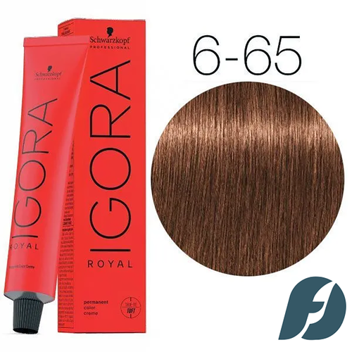 Schwarzkopf Professional Igora Royal Крем-краска для волос 6-65, 60 мл