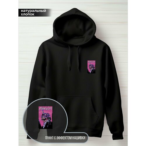 фото Худи hypnotica, размер 2xl, черный