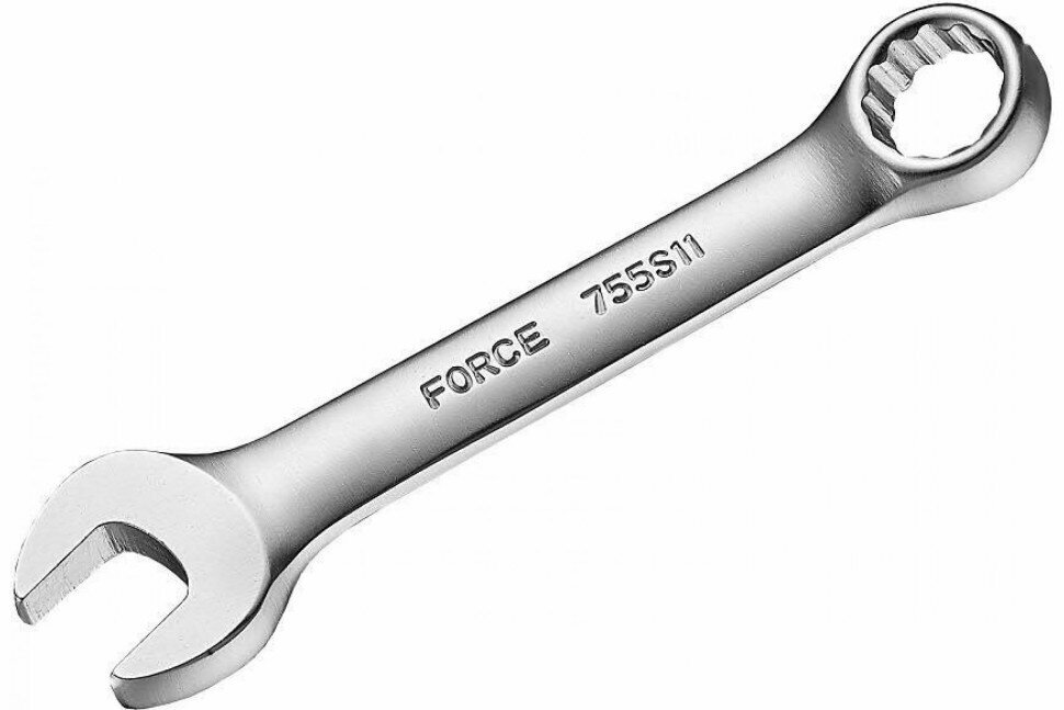 FORCE Ключ комбинированный короткий 10мм 755S10