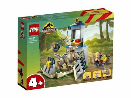 Конструктор LEGO Jurassic World 76957 Побег велоцираптора