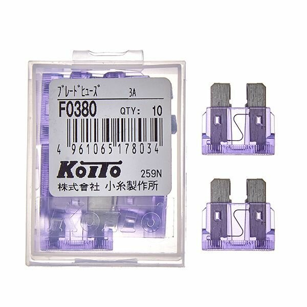 Предохранитель, KOITO F0380 (1 шт.) — фото 3