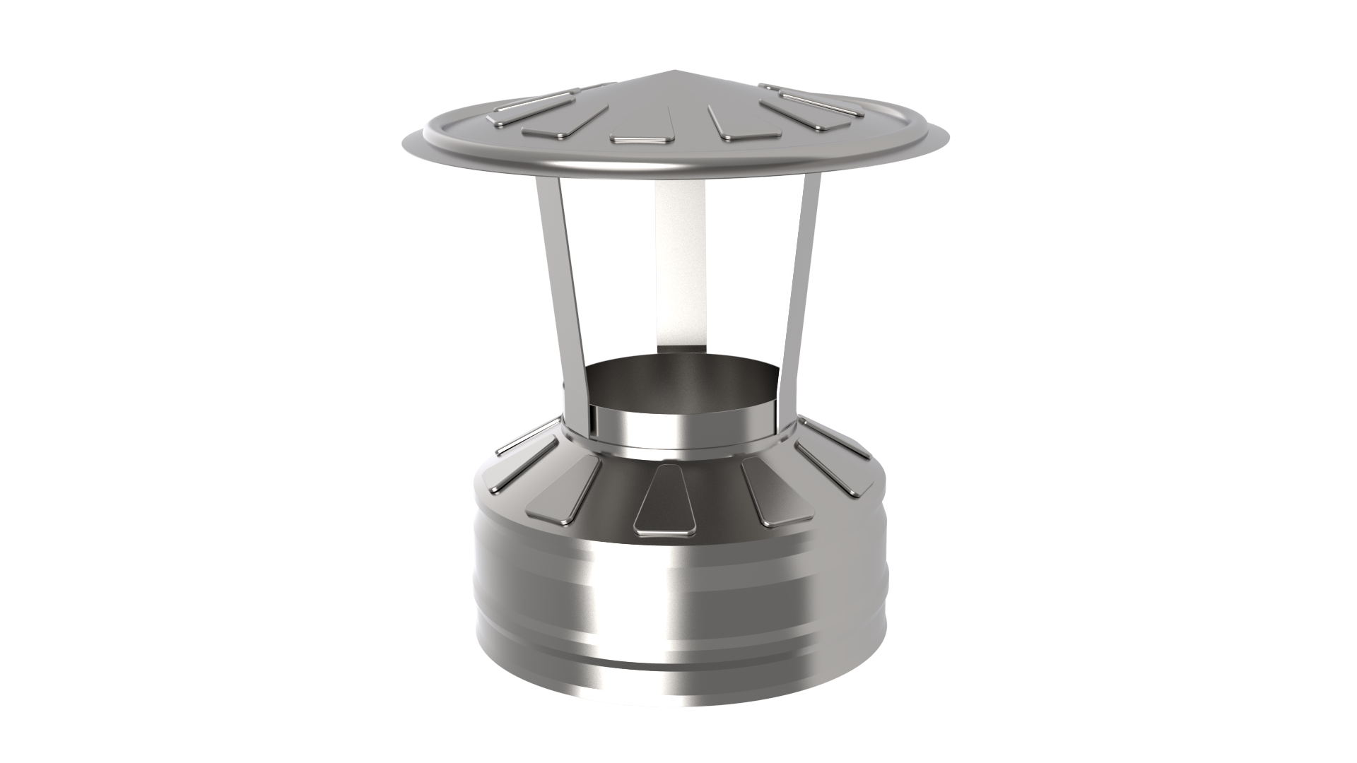 Оголовок 120х200, AISI 430/430, 0,5мм/0,5мм, (К) - фотография № 1