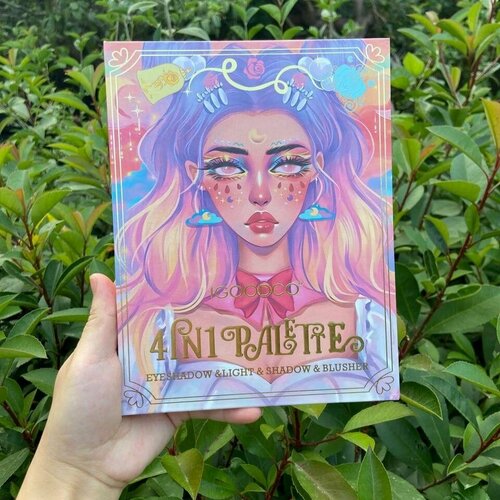 Универсальная палетка теней и румян IGOODCO 63 в 1