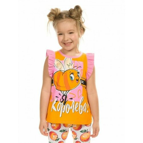 фото Майка pelican, размер 3(рост98), мультиколор