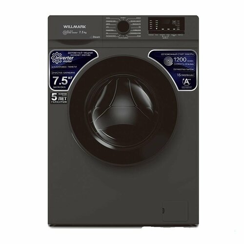 Стиральная машина WILLMARK WMF-7512IG графит 4055000₽