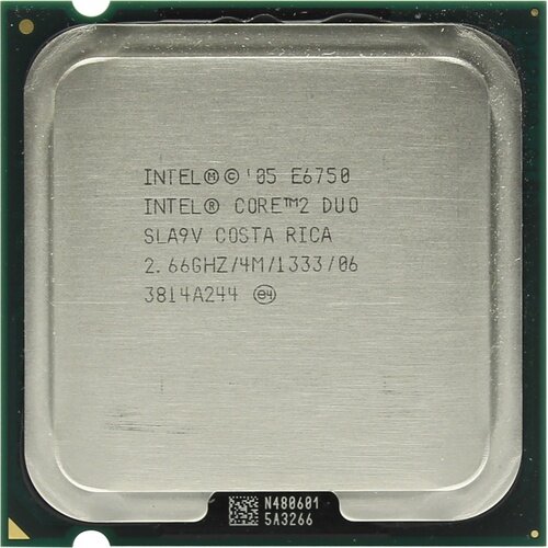 Процессор Socket 775 Intel Core2Duo E6750 (4M Cache, 2.66 GHz, 1333 MHz, TDP 65W)