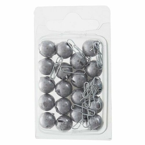 фото Груз чебурашка со вставным ухом, 5 г, 20 шт. три кита