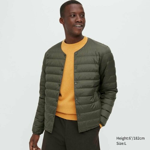 фото Пуховик uniqlo, размер xl, зеленый
