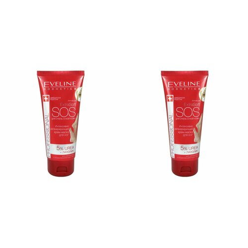 Eveline Cosmetics Крем маска для ног Интенсивно регенерирующий100 мл2 шт 914₽