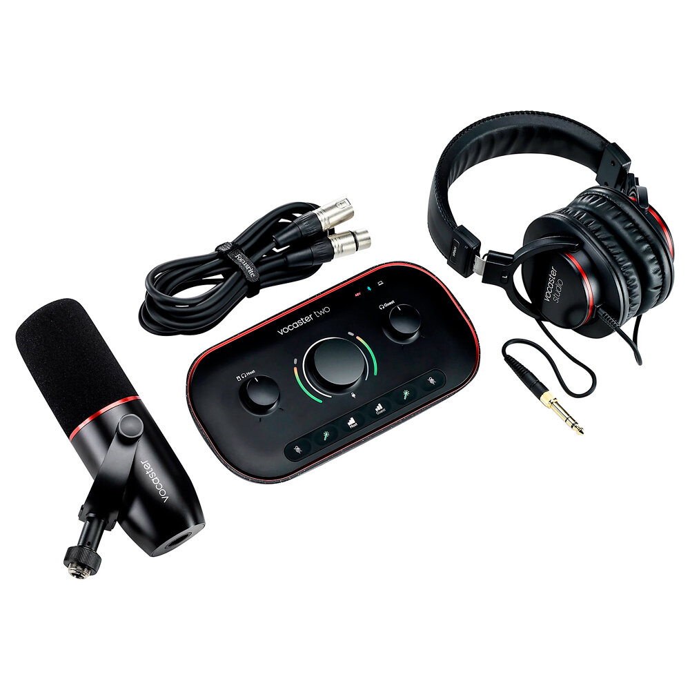 Студийный комплект FOCUSRITE Vocaster Two Studio Podcast Set