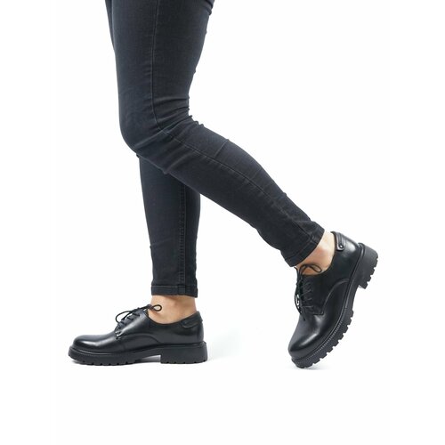 фото Полуботинки covani, размер 40, черный