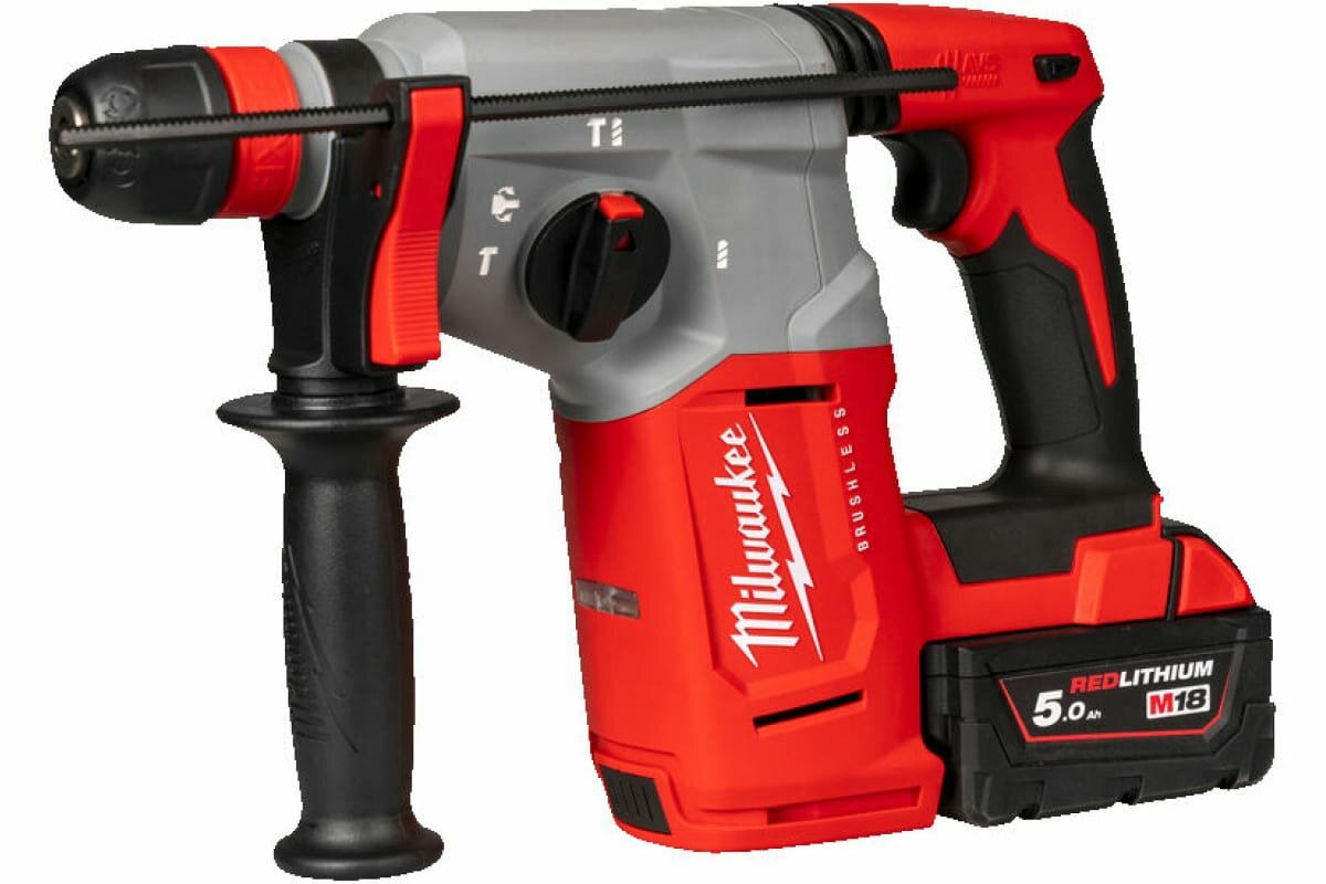 Перфоратор акк MILWAUKEE M18 BLHX-502X SDS+ 18V*5Ah Li-Ion 2.3Дж 3 реж. 2акк и ЗУ Арт. 4933478892