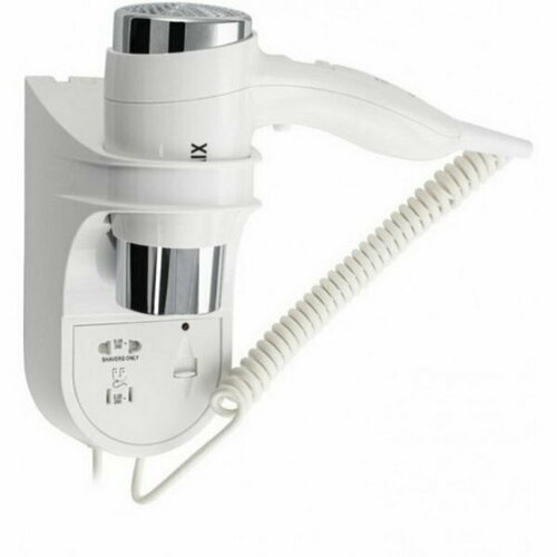 Фен 6830 настенный 1200 Вт 2 режима 2 скорости белый 328300₽