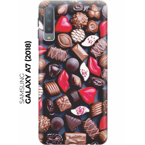 RE: PAЧехол - накладка ArtColor для Samsung Galaxy A7 (2018) с принтом Набор шоколада re paчехол накладка artcolor для samsung galaxy a6 2018 с принтом набор шоколада