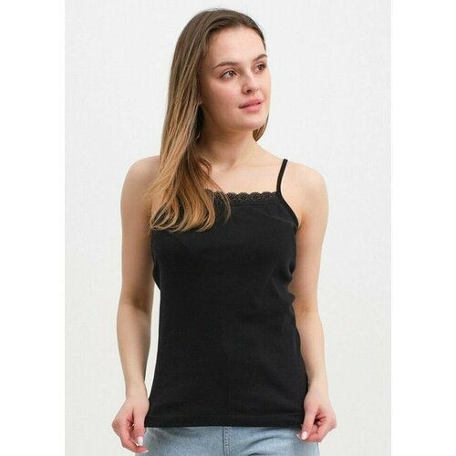 фото Майка miss beautiful, размер l, черный