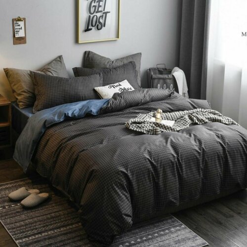 Комплект постельного белья Сатин Семейный