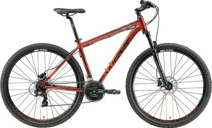 Велосипед Welt Ridge 1.0 HD 27 16" rusty red (2021) 16