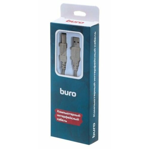 фото Кабель buro bhp ret usb_bm30 usb a(m) usb b(m) 3 м, серый