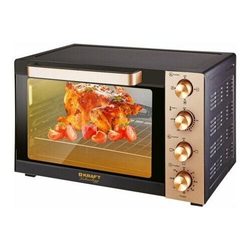 Мини-печь Kraft Technology TCH-MO 6011 RKGL золотой 13490₽