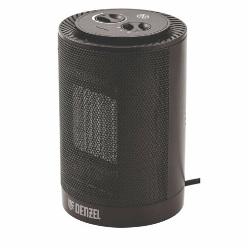Тепловентилятор керамический Denzel DTFC-1200S вращение 3 реж вент нагрев 6001200 Вт арт 96411 332900₽