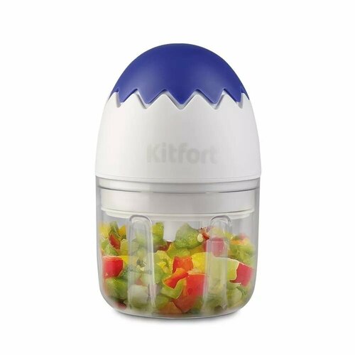 Измельчитель электрический Kitfort КТ-3091 017л 22Вт белыйфиолетовый 243400₽