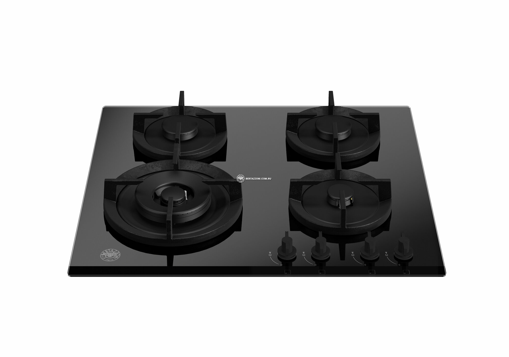 Bertazzoni Варочная панель газ на стекле Bertazzoni P604LMODGNE