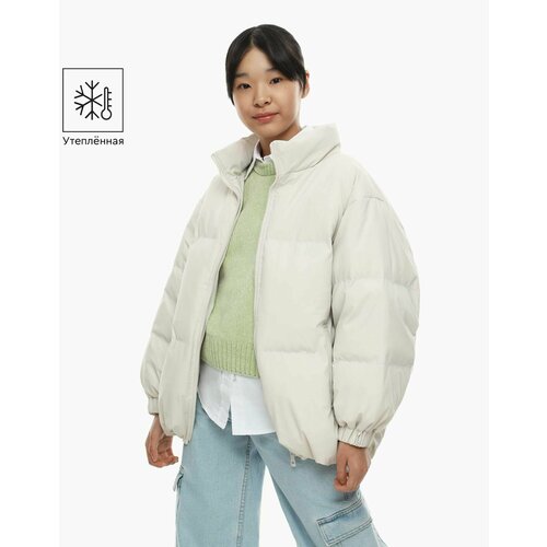 Куртка Gloria Jeans зимняя, размер 12-14л/158-164, белый