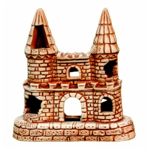 Аква Лого Декорации для аквариума Крепость 17x7x19см