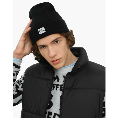 фото Шапка gloria jeans, размер 7 лет, черный