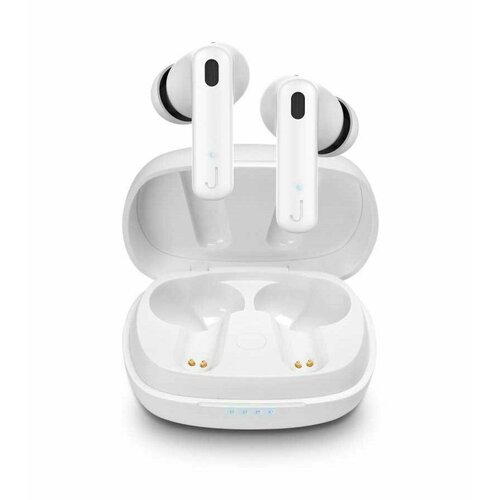 Наушники SBS Jaz Tws Sense Bluetooth 50 ANC с зарядным кейсом 300мАч белый TEJZANCBTTWSW 1435800₽
