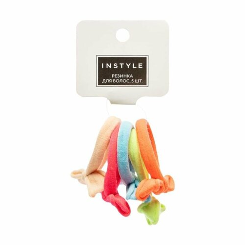 Резинка для волос, INSTYLE, 5 шт, в ассортименте