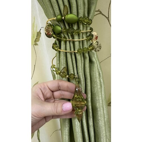 Подхват спиралька, зеленый цвет