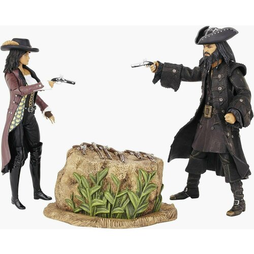 Пираты Карибского Моря 6 Черная Борода И Анжелика В Джунглях фигурка nendoroid pirates of the caribbean on stranger tides – jack sparrow 10 см