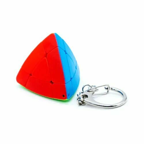 Брелок пирамидка 3x3 / ShengShou Jing Pyraminx Mini / Головоломка головоломка пирамидка магнитная shengshou 2x2 pyraminx mr m magnetic color
