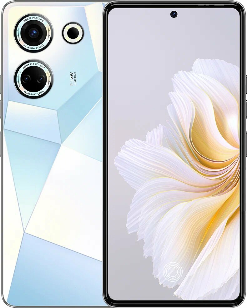 Смартфон TECNO Camon 20 8/256 ГБ, 2 nano SIM, Glacier Glow