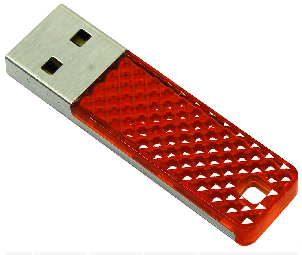 Флешка USB SanDisk 16GB CZ50 Cruzer facet, красный