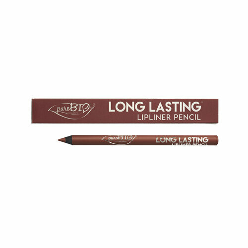 Карандаш для губ Long Lasting цвет 012L миндаль 1,1 г, PuroBio Cosmetics (ПуроБио Косметикс) помада карандаш long lasting 013l малина 3 г purobio cosmetics пуробио косметикс