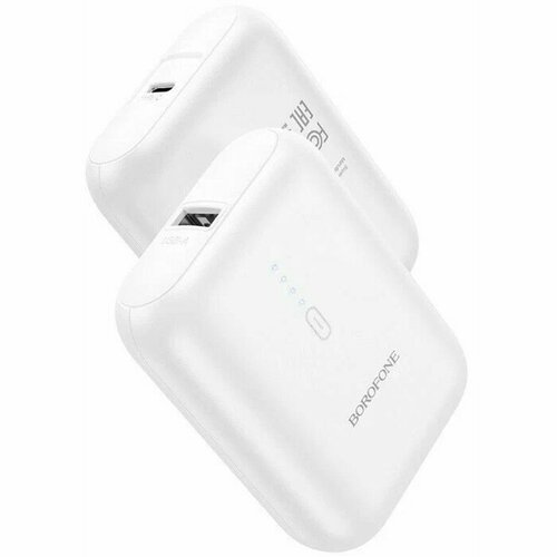 Внешний аккумулятор BJ31 5000 мАч USB 2 A белый 1230₽