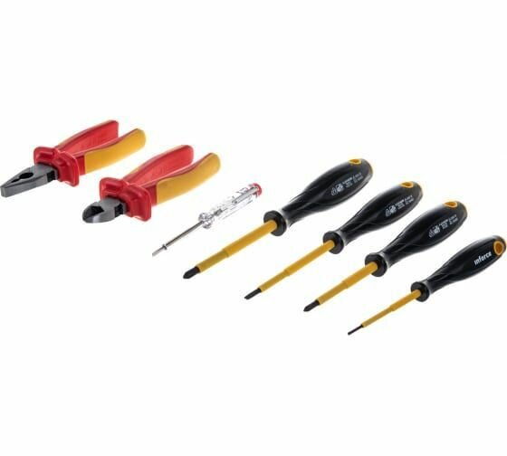 Набор диэлектрических инструментов Inforce 7 предметов — фото 1