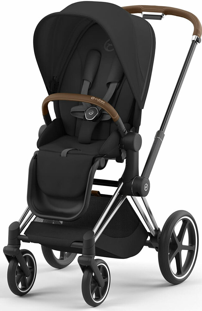 Cybex Priam IV (Sepia Black на шасси IV Chrome brown)