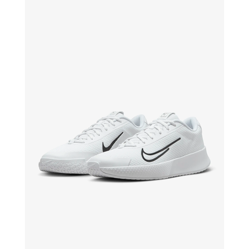 фото Кроссовки nike court vapor lite 2 dv2018-100, демисезонные, теннисные, размер 42 eu, черный, белый