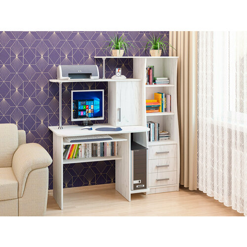 Стол компьютерный СК28 нов уп Крафт светлый 11810₽