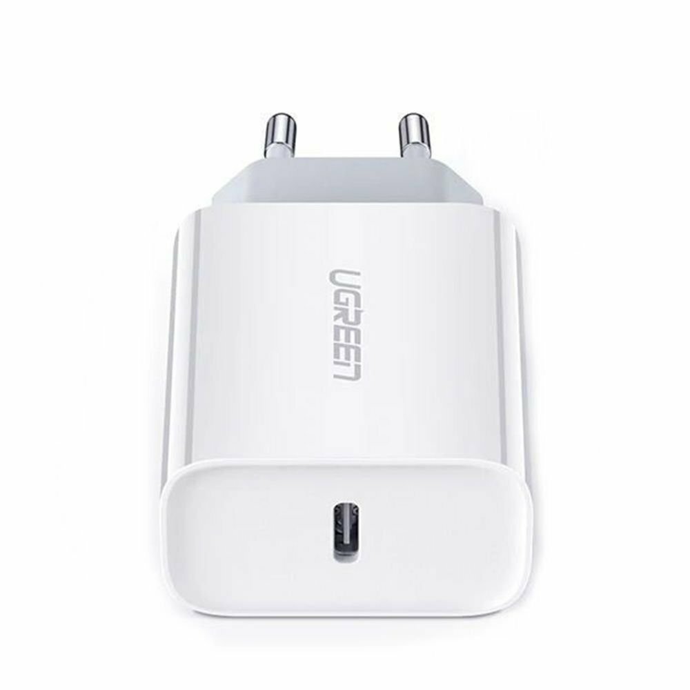 Зарядное устройство сетевое UGREEN 10191_ USB Type-C, 20W, цвет: черный - фото №3