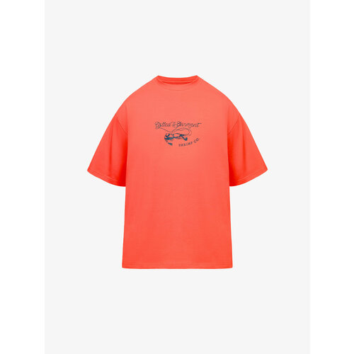 Футболка Called a Garment, размер L, коралловый
