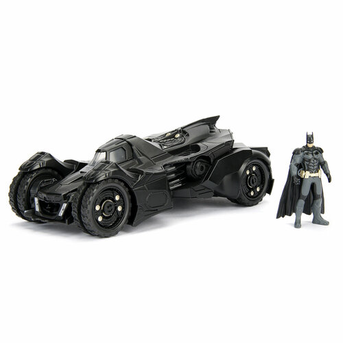 Набор Jada Toys Машинка с Фигуркой Batmobile 2.75 1:24 2015 Arkham Knight Batmobile W/Batman Figure машинка jada toys бэтмен навсегда batmobile 98717 1 32 черный