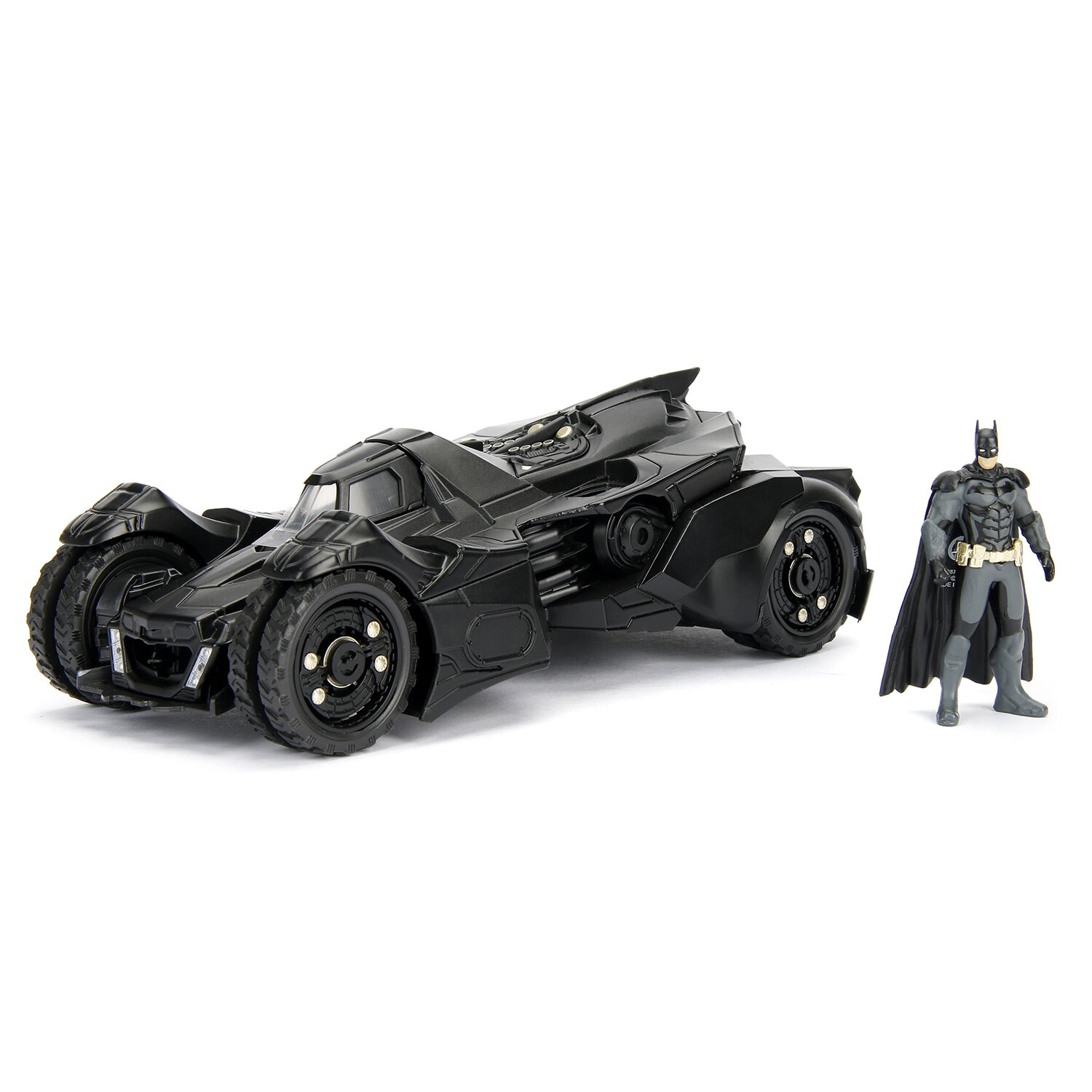 Набор Jada Toys Машинка с Фигуркой Batmobile 2.75" 1:24 2015 Arkham Knight Batmobile W/Batman Figure