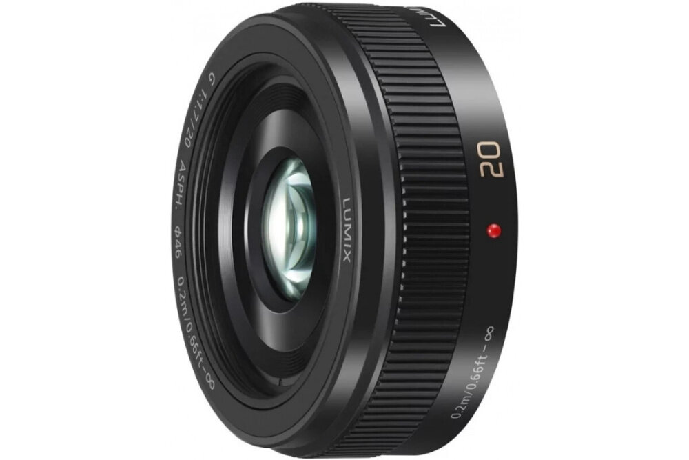 PANASONIc 20 mm F1.7 II ASPHERIcal BALCk