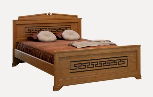 Изображение товара Кровать "Афина W" из массива сосны 180x200 см, Классический Орех 2