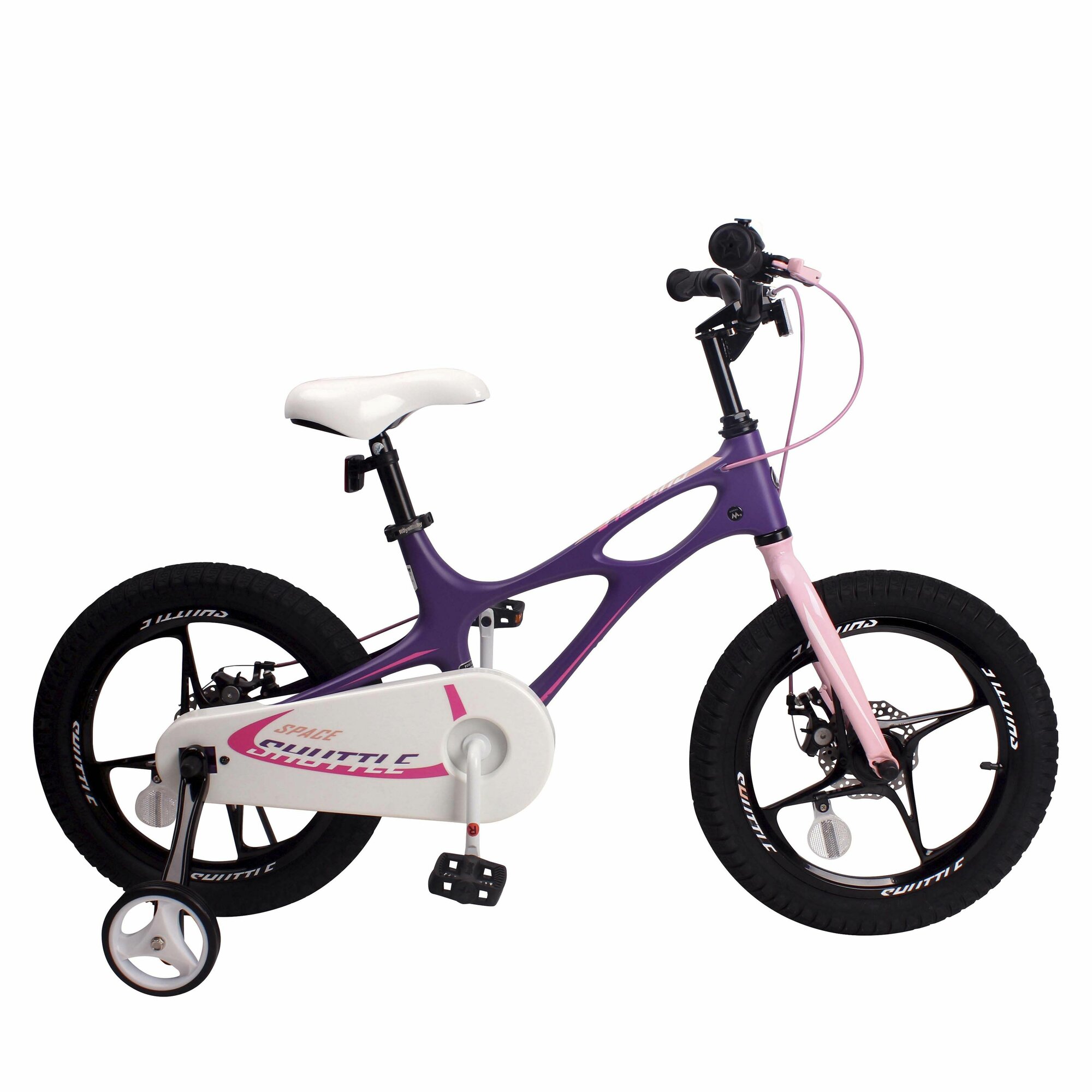 фото Детский велосипед Royal Baby Space Shuttle 16" (2024) 16 Черный (104-124 см)