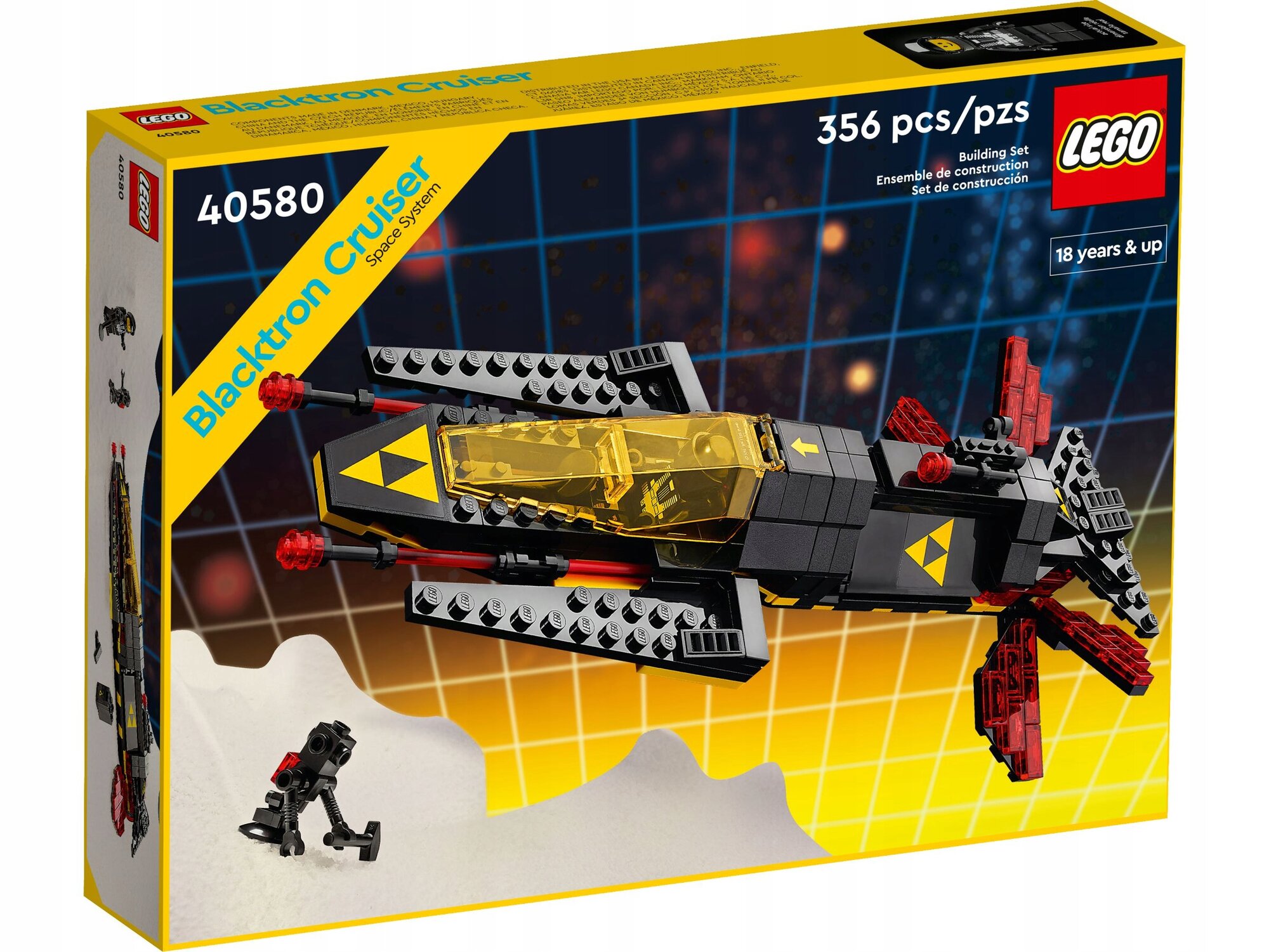 Конструктор LEGO Space 40580 Крейсер Блэктрон(356 деталей) 18+